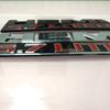 Large metal stickers 14.3 cm HE 5.7 LITRES suitable for decorative sticker accessories for the rear of the car trunk.