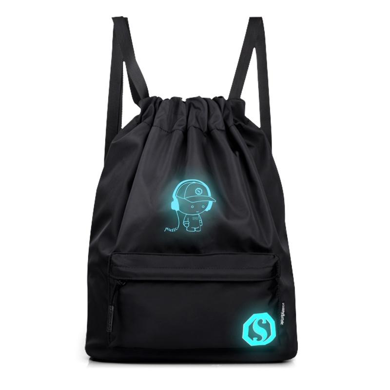 Lightweight Waterproof Drawstring Travel Sport Nylon Backpack With Spacious Design And Stylish Features