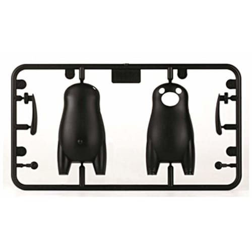 Asuka Model (ASUKAMODEL) Choto Plamo Series Kumamon ver. (2 pieces) 48mm Tall Plastic Model Assembly Kit YWCP-001