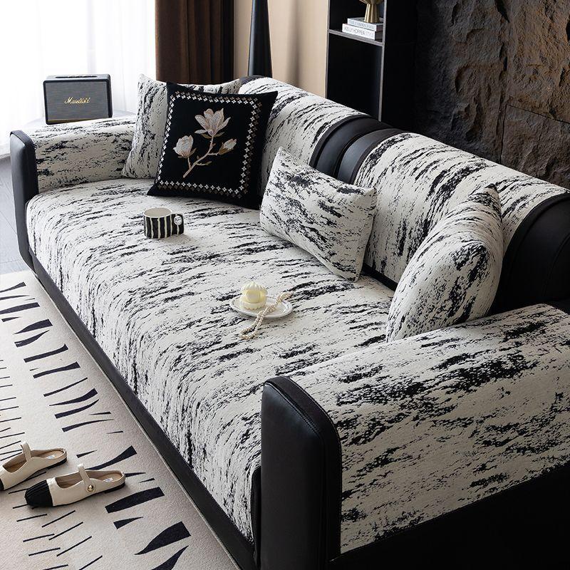 Chenier Jacquard Craft Sofa Cushion Four Seasons Universal Non-slip Seat Cushion Design Sense Light Luxury Sofa Cover