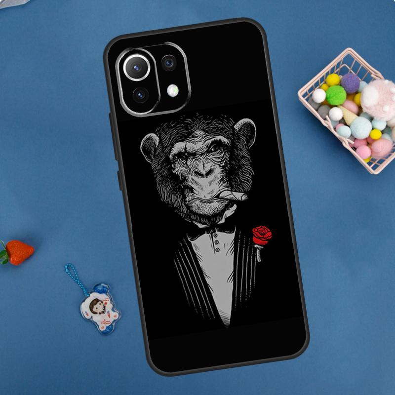 Cartoon Monkey Case For Xiaomi 15 Ultra 13 14 11T 12T 13T 14T Pro POCO X7 Pro F5 F6 M6 X3 X5 X6 Pro Coque