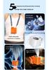 T511 High-Speed Clip-On USB Mini Fan with Digital Display and Lanyard