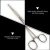 Animals Straight Trauma Hemostat  Stainless Clamp Color Grooming Veterinary Tools Suitable for Surgical Wound Cleaning