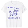 Drummer Drumming Tempo Is Whatever I Say Drumsticks Vintage T-Shirt Harajuku Cotton Casual Tees I Destroy Silence Tshirts Funny