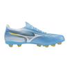 Mizuno Alpha 3 SELECT Soccer Unity Sky Blue x 2E Cleats, White, 25.5 cm,