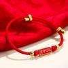 Top scorer in the imperial examination, red rope bracelet, Wenchang knot, student high-end versatile bracelet