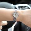 Fashion Women'S Hand Fritillary Face Diamond Bracelet Quartz Waterproof Temperament Watch Trendy Watch Women