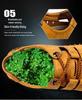 Men's Plus Size Casual Breathable Summer Sandals - Soft Sole Perforated Design