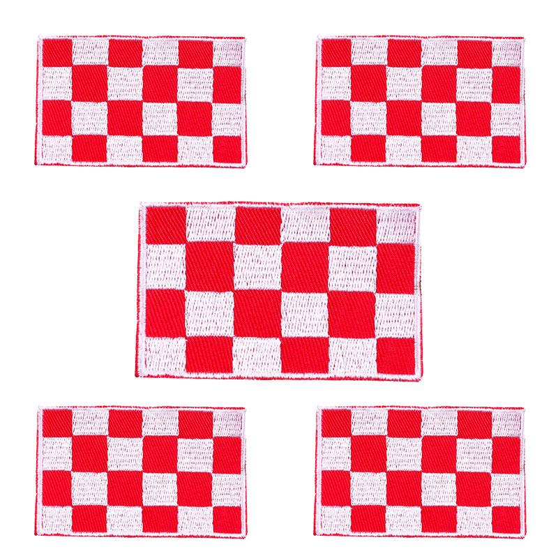 5pcs Wholesale Brabant Carnival Embroidered Patches Iron On Patch For Clothing Sew Netherland Patches On Clothes Decoration 