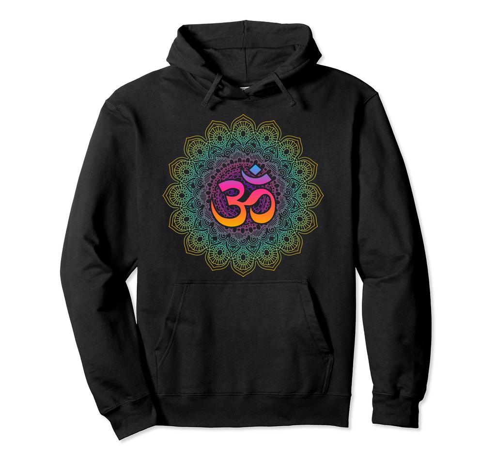 Om Meditationskissen Yogamatte Iyengar Yoga Hoodie