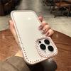 Luxury Diamond Bling Rhinestone Clear Case For For Iphone 16 15 14 Plus 13 12 11 Pro Max Shockproof Hybrid Acrylic Protection Cover