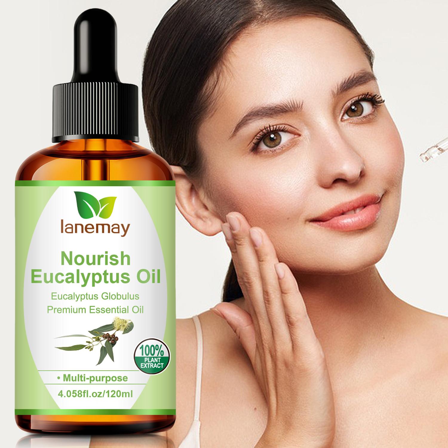 

Nourish Eucalyptus Oil-Deep Soothes Skin & Nourishes Hair-Instils Romantic Vibe-Suitable for all Skin Types, 120ml