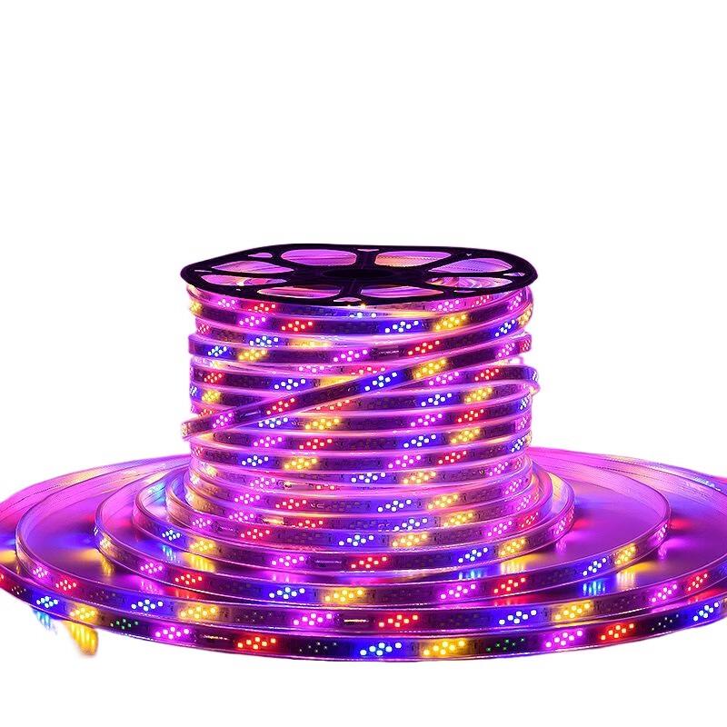Airuiyi Outdoor Waterproof Colorful LED Neon Chasing Light Strip