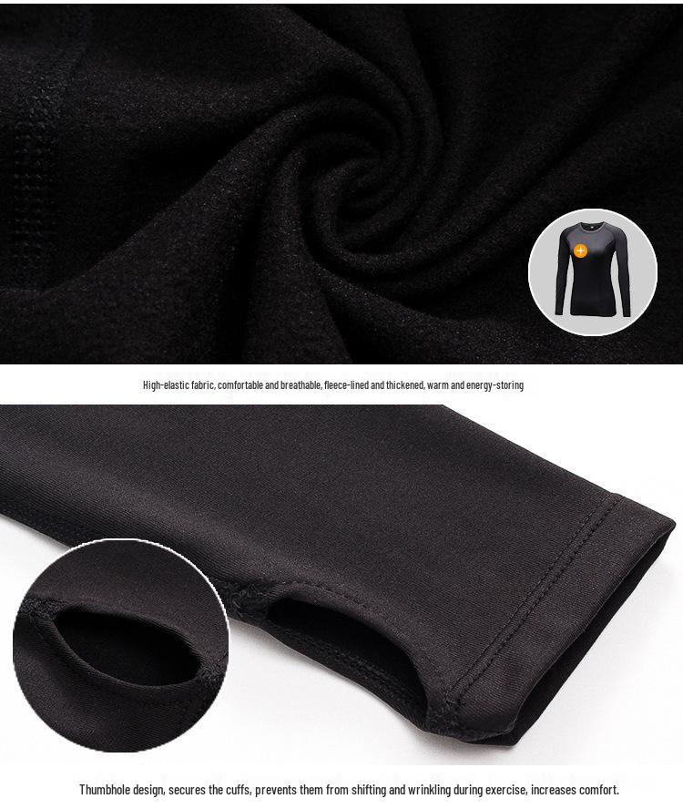 Women's Quick-Dry Velvet PRO Tight Fit Long Sleeve Running Shirt 5021