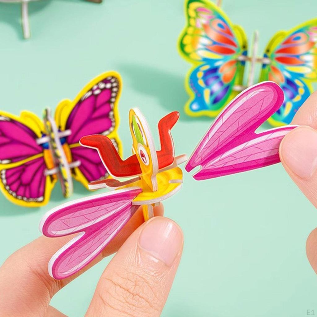 3D Cartoon Jigsaw Puzzles Educational for Boys Girls Smooth Surface Unique Gifts Motor Skills