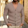 Herren Strickjacke Lässig Leichte Offene Strickjacke für Frühling Herbst