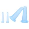 4pcs Cupping Set Massage Therapy Cups Convenient Practical Compact Lightweight Soft Flexible