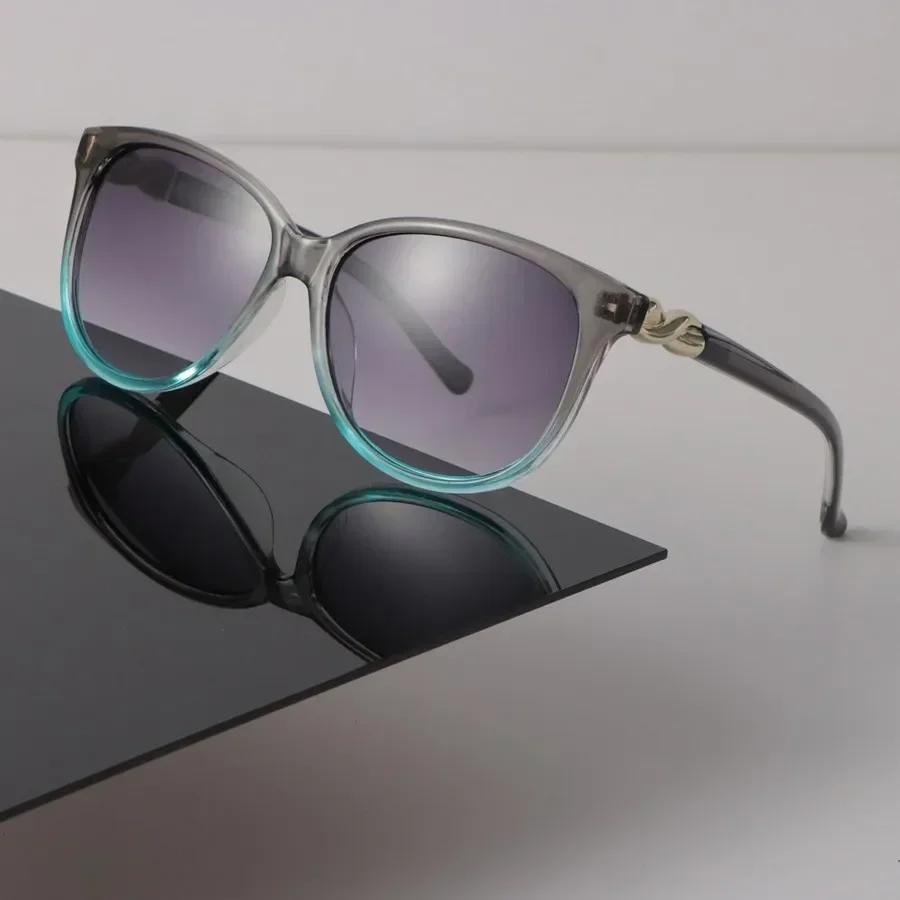 Cat Eye Sunglasses Women Men Vintage Fashion Female Male Mirror Clear Designer Eyewear Sexy Brand Gradient Sun Glasses