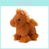 Kleines Plüschpony-Spielzeug mit PP-Baumwollfüllung für Tiersammler und als Geschenk