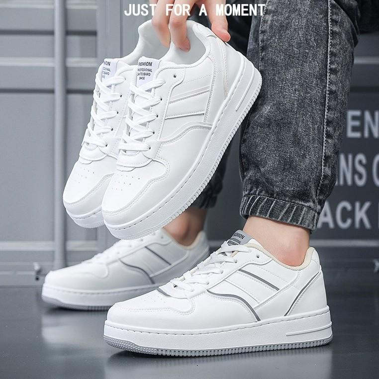 New Student Breathable Little White Shoes Trendy Fashion Board Shoes Men's Shoes Casual Sports Shoes Simple Niche Low-top Shoes