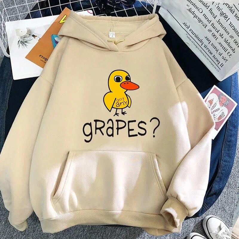 

Got Any Grapes Hoodies Unisex Fashion Casual Graphic Print Pullovers Women/Men Clothing Winter Long Sleeve Hoody Streetwear Tops Unisex
