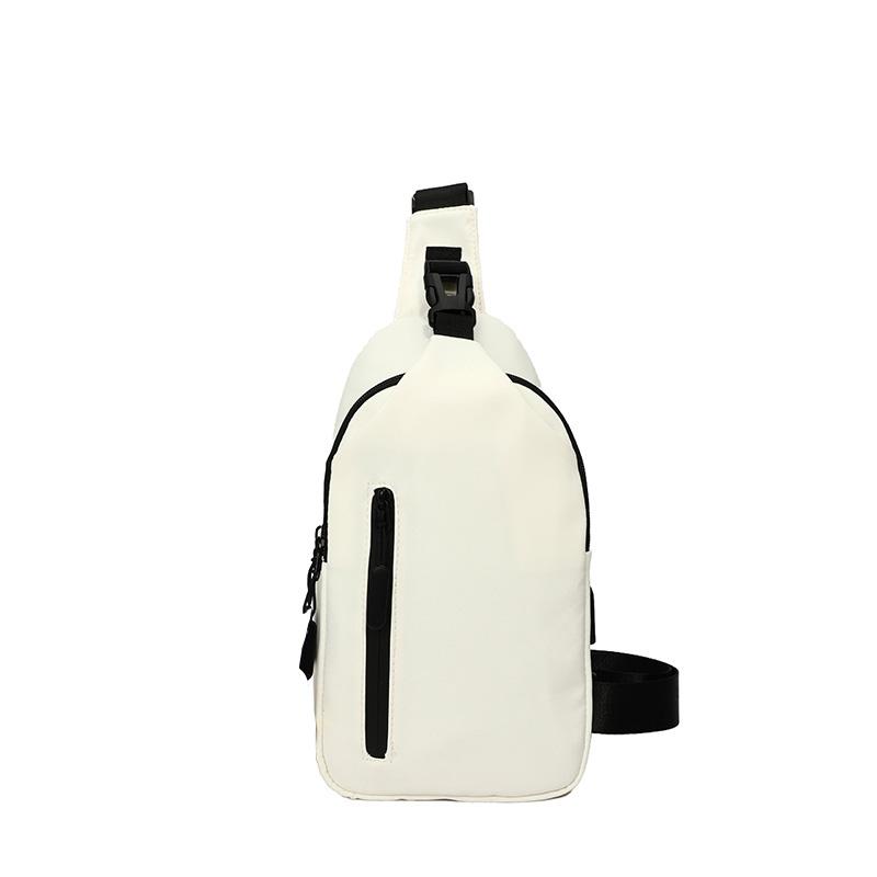 

Сумка через плечо, женская однотонная многофункциональная сумка через плечо белый