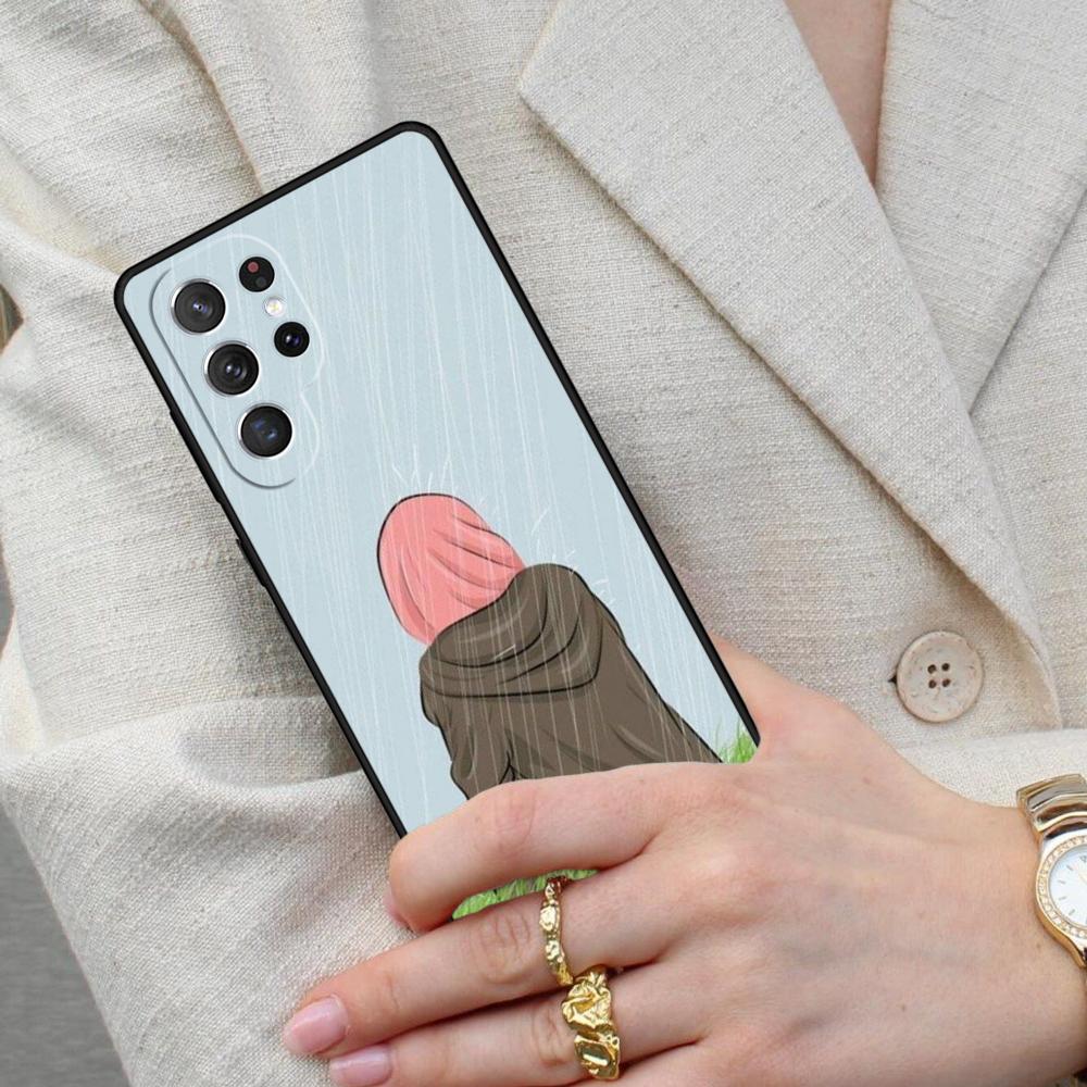 Islamic Hijab Girl Queen Cell Phone Case for Samsung Galaxy S26 Ultra S25 S24 S23 S22 S21 S20 Note10 Cover