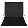 VidaXL Photo Studio Kit with Lighting and Backdrop Photography Light Background System Kit 3094684