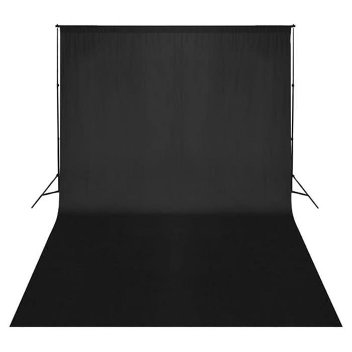 VidaXL Photo Studio Kit with Lighting and Backdrop Photography Light Background System Kit 3094684