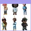Notorious Biggie Action Figure Ciondolo Acrilico Ornamento Regalo
