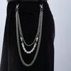 Cool Skull Pants Chain Waist Chain Trendy Personality Locomotive Chain Non-mainstream Street Dance Hip Hop Punk Rock Jeans Chain