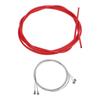 MEROCA Bicycle Shifter Cable Housing Kit Bike Brake Cable Housing Sets Bicycle Brake Line TubeRed
