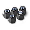 5PCS Car Wheel Tire Valve Caps Metal Stem Cover For Volvo XC60 V50 V40 XC90 S60 S40 S80l V90 V60 EX90 S90 XC40 C40 S70 Accessory