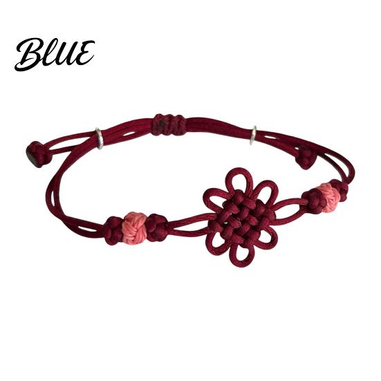 Handmade Knot Wristband Chinese Bracelet Retro Braided Good Luck High-quality