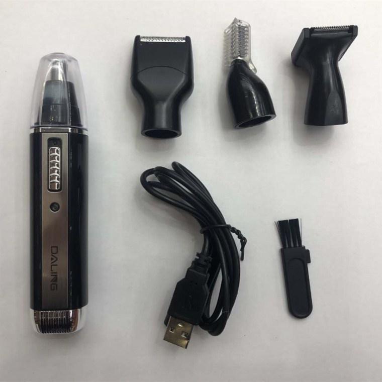

Багатофункціональна електрична чоловіча бритва 7003: USB-заряджуваний тример для носа та волосся 4-в-1, машинка для стрижки, тример для брів.