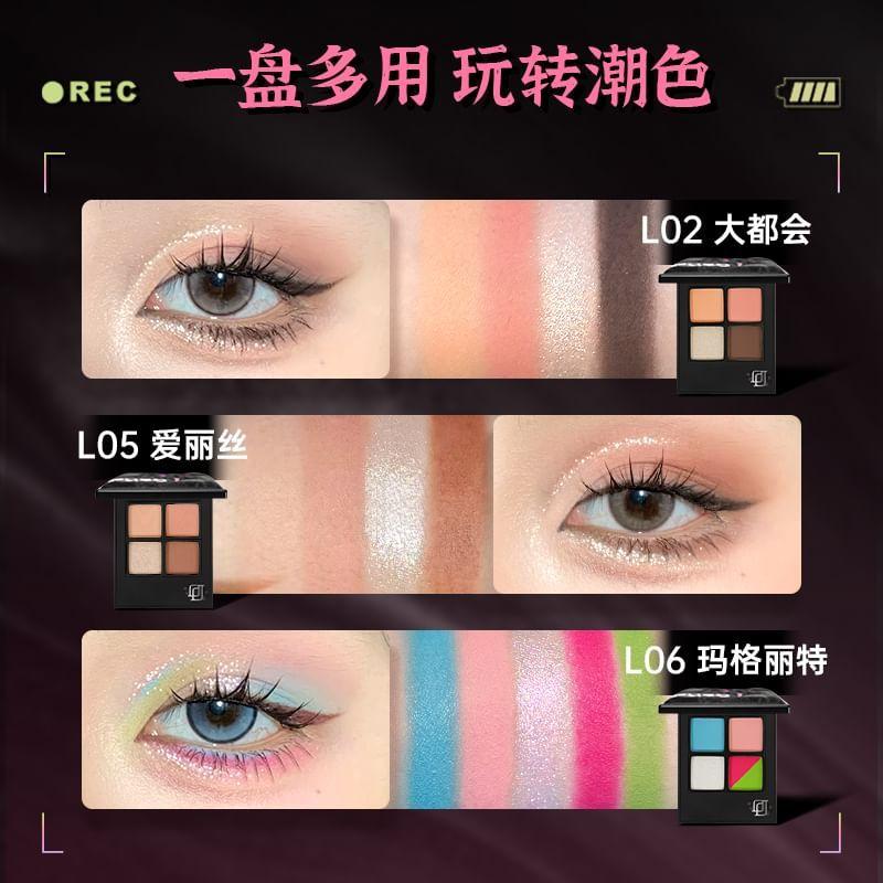 PUCO - 4 Colors Eyeshadow Palette - Margarita