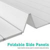 Foldable Bathtub Cover Cover, 63x31.5in Waterproof Bath Insulation Tray, PVC Shutter Dust Board Lid Fit Most Tubs for Home Bathtubs Bathroom