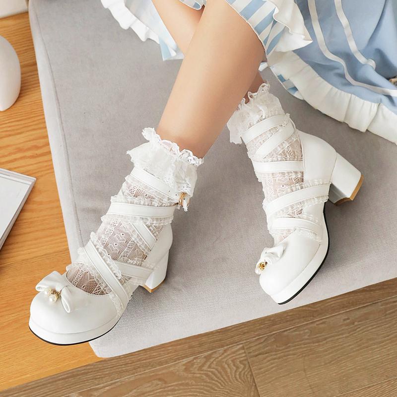 

Newest Children Girls High Heels Princess Leather Shoes Student Baby Performance Party Dance Moccasins Toddler Kids Breathable C 30
