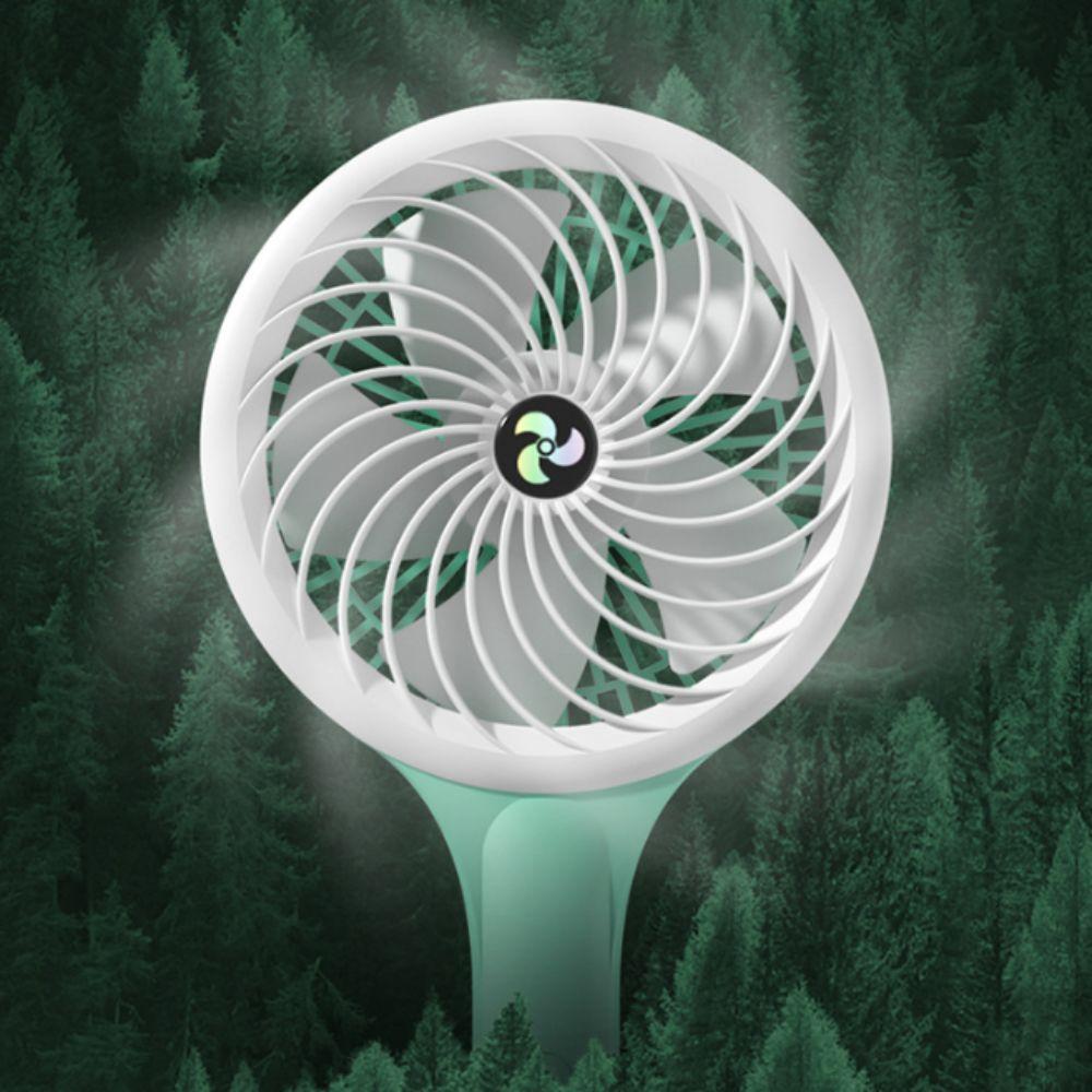 Low Noise Portable Electric Fan USB Rechargeable Mini Fan Personal Cooling Fan Desktop Use