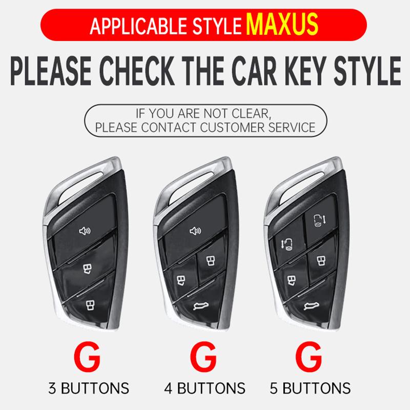 Zinc Alloy Leather Car Key Key Case For Maxus G90 Mpv Mifa 9 Key Case Car Key Case Case Accessories