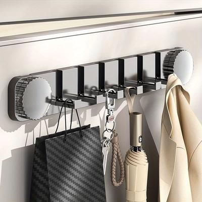 1pc Options Suction Cup Over-the-Door Hooks - Heavy Duty Adhesive No Drilling Strong Load Bearing Shelf Hanger for Entryway Clothes Storage