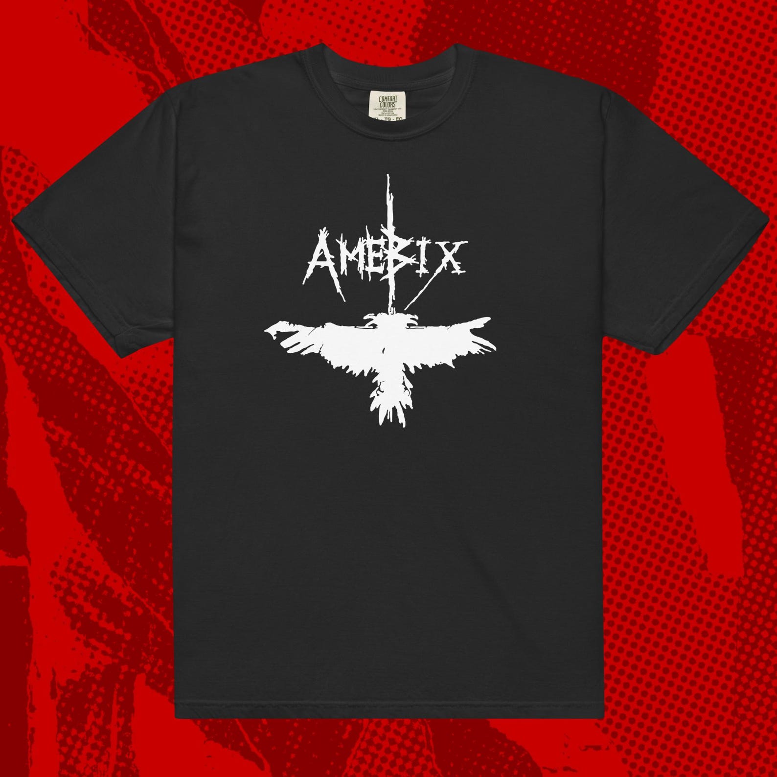 Amebix Bird Shirt | Crust Punk Crass Anti Cimex Discharge S