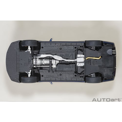 AUTOart 1/18 Scale Nissan Skyline GT-R (R34) V-Spec II BBS LM Wheel Version, Midnight Purple III, Finished Product