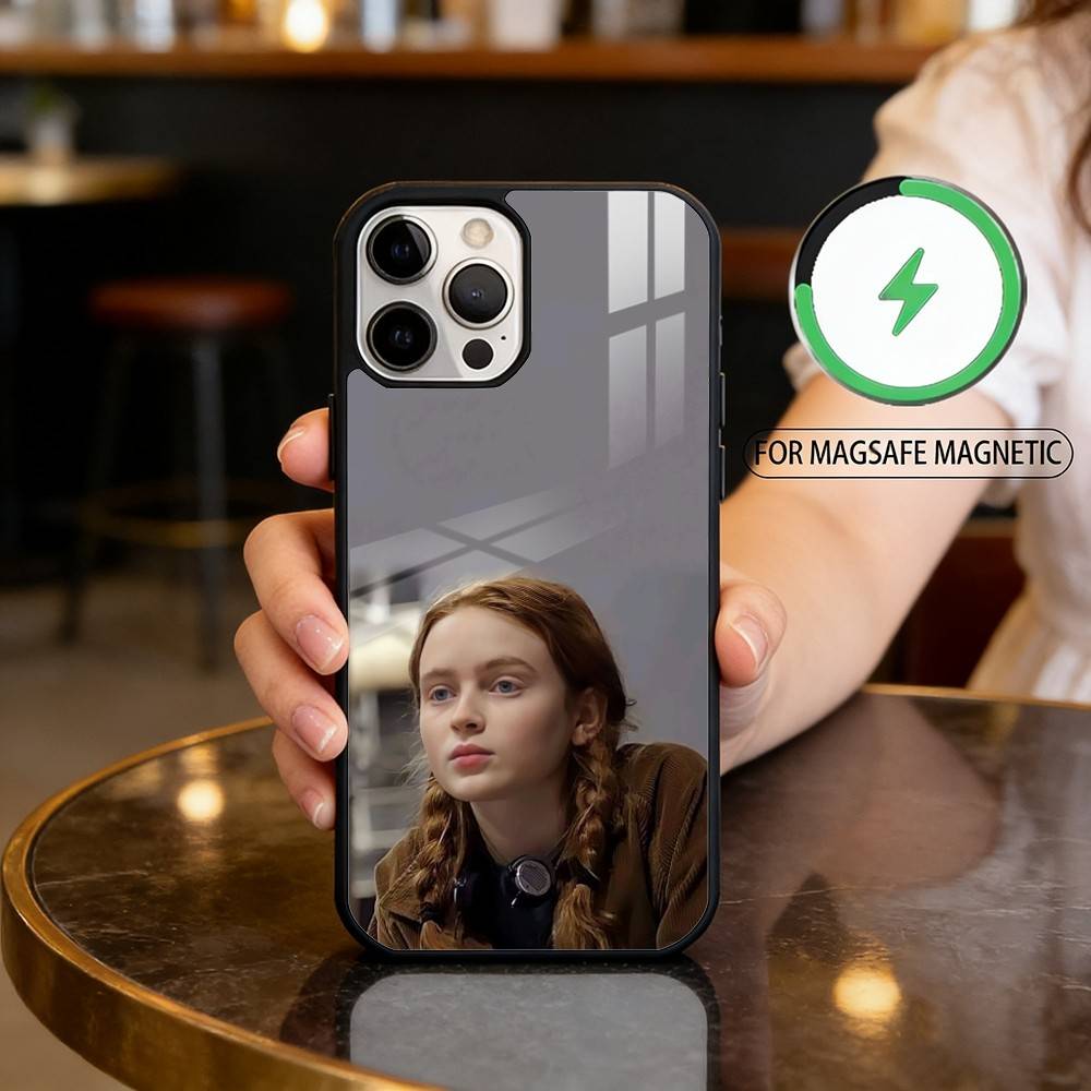 A-Actor Sadie Sink Phone Case For iPhone17,16,15,14,13,12,11 Plus,Pro Max Magnetic For Magsafe Wireless Charging
