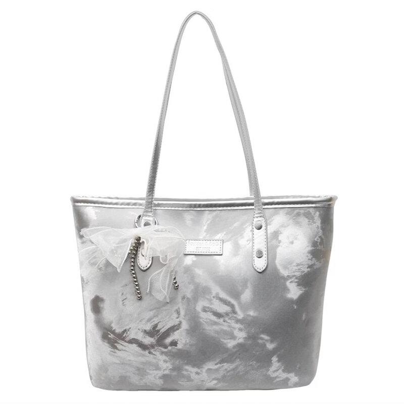 OGAR Новая женская сумка-тоут через плечо в китайском стиле с tie-dye Shoulder Bag