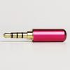 4/20/40pcs 3.5mm Stereo  TRRS (4-Pole) Solder Plugs - Gold Plated AUX Audio Connectors for DIY Headphone Repair