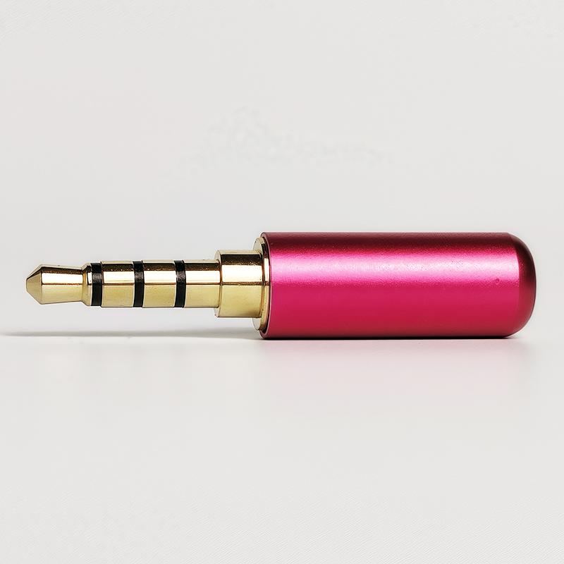 4/20/40pcs 3.5mm Stereo TRRS (4-Pole) Solder Plugs - Gold Plated AUX Audio Connectors for DIY Headphone Repair