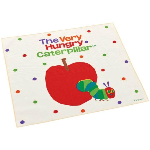 Skater Children's Lunch Cloth, 43x43cm, Made in Japan, The Very Hungry Caterpillar Design, for Boys and Girls, KB4