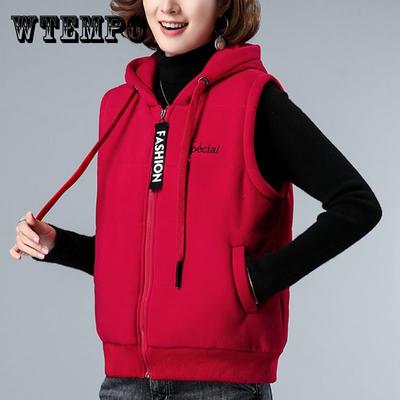 Anneler Rahat Kapşonlu Yelek Bahar Kadın Moda Artı Boyutu 4XL Kolsuz Ceketler Yaz Temel Düz Renk Astar Yelek Tops
