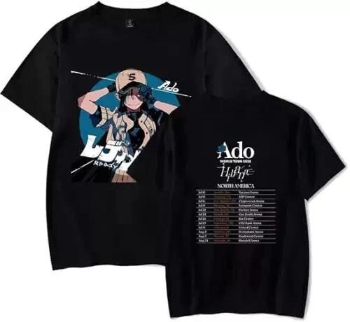 ADO Merch Hibana Tour T-Shirt Unisex Fashion T-Shirt S